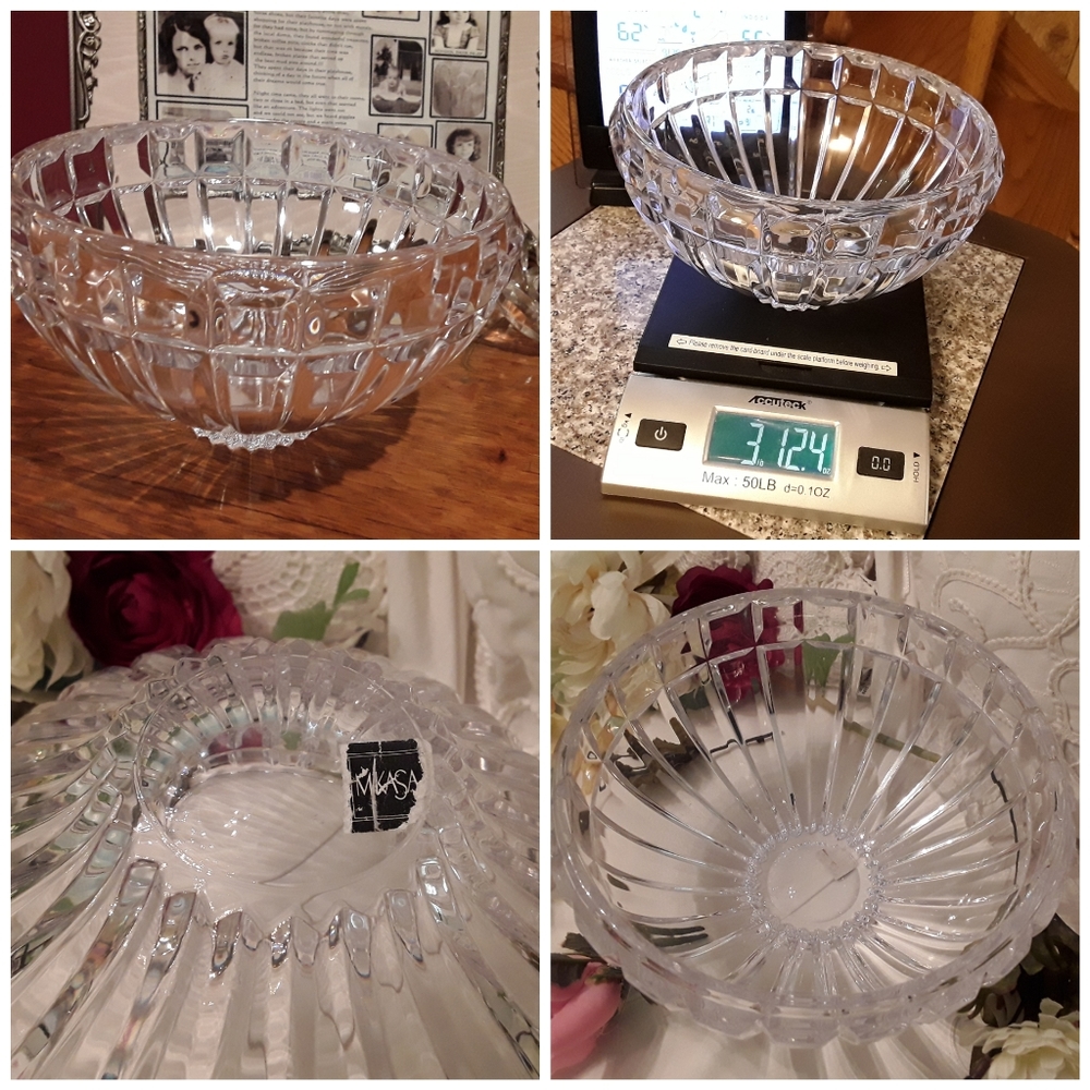MIKASA REFLECTIONS /CRESTMOND BLOCK LEAD CRYSTAL - Picture 1 of 8